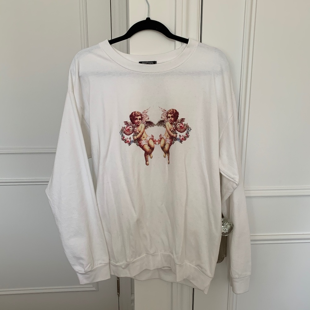 Nasty Gal Oversized Crewneck